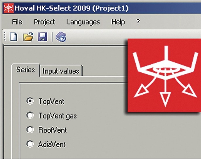 HK-Select 2009 berechnet projektspezifische Leistungsdaten für alle Geräte der Hallenklima-Palette von Hoval. - © Hoval
