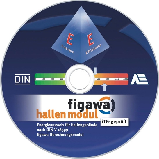 Figawa: Software zur Berechnung des Energiebedarfs von Hallengebäuden nach DIN V 18599. - © Figawa
