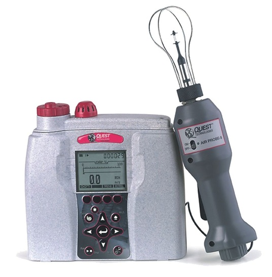 Airflow: Der EVM-7 ist ein einfach zu bedienender Umwelt-Monitor für sieben verschiedene Messungen zur Bewertung der Luftqualität.