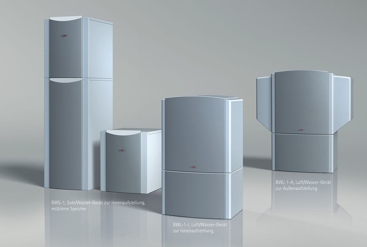 Wolf: Wärmepumpenbaureihe aus eigener Produktion für den kleinen Leistungsbereich.