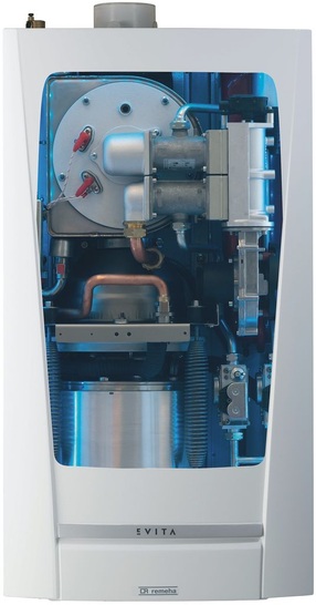 De Dietrich Remeha: Mikro-KWK-Heizgerät eVita. - © De Dietrich Remeha
 De Dietrich Remeha: Mikro-KWK-Heizgerät eVita.