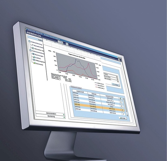 GFR: Webbasiertes, offenes Energiemanagementsystem Webencon. - © GFR
 GFR: Webbasiertes, offenes Energiemanagementsystem Webencon.