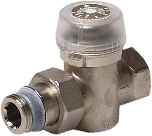 Taconova: Abgleichventil Setter Rondo mit einem Messbereich von 0,6 bis 8,0 l/min. - © Taconova
 Taconova: Abgleichventil Setter Rondo mit einem Messbereich von 0,6 bis 8,0 l/min.