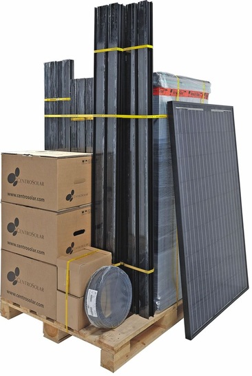 Centrosolar: Vorkonfektionierte Photovoltaiksysteme mit 3,0 und 5,0 kWp.
