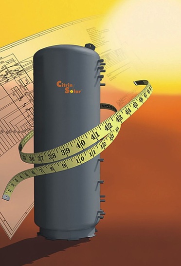 CitrinSolar: Solarspeicher nach Maß bis 3000 l.