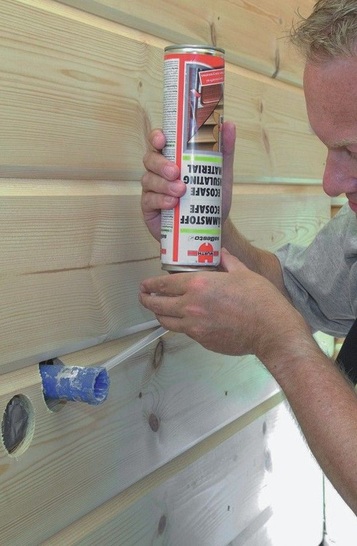 Würth: Dämmstoff Ecosafe als Alternative zu PU-Schaum.