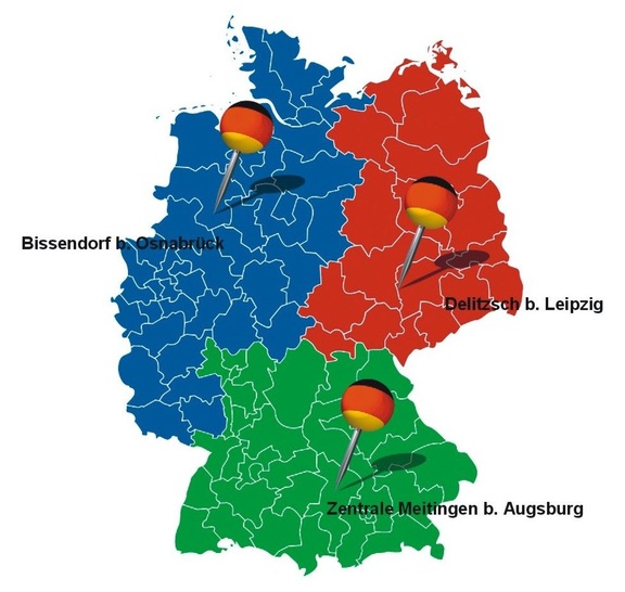 Windhager: Die Niederlassungen Delitzsch und Bissendorf und die Firmenzentrale in Meitingen werden als Vertriebs-Kompetenzzentren ausgebaut. - © Windhager
