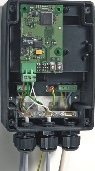 Busmodule für Grundfos Pumpen für BACnet MS/TP.