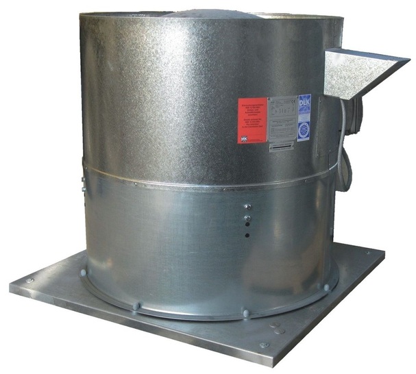 Pollrich DLK Fan Factories: Brandgas-Dachventilator.