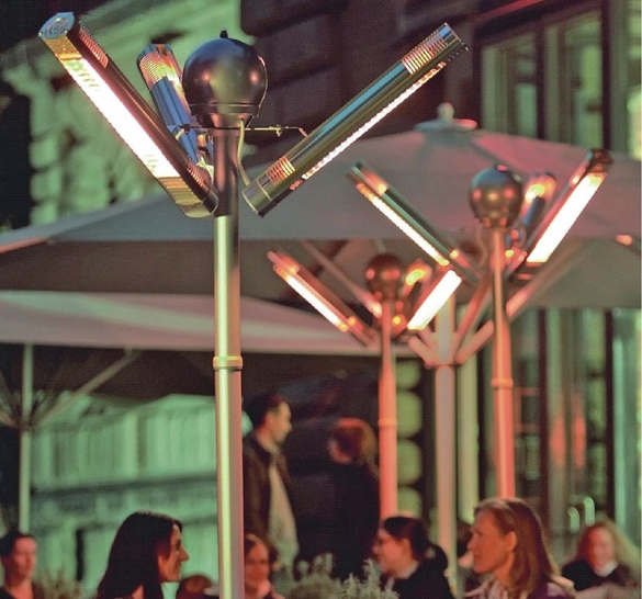 AEG Haustechnik: Standstrahler IR Premium 6000 Tower.