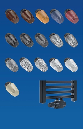 Heimeier: Art-Line mit 16 Dekors. - © Heimeier
 Heimeier: Art-Line mit 16 Dekors.