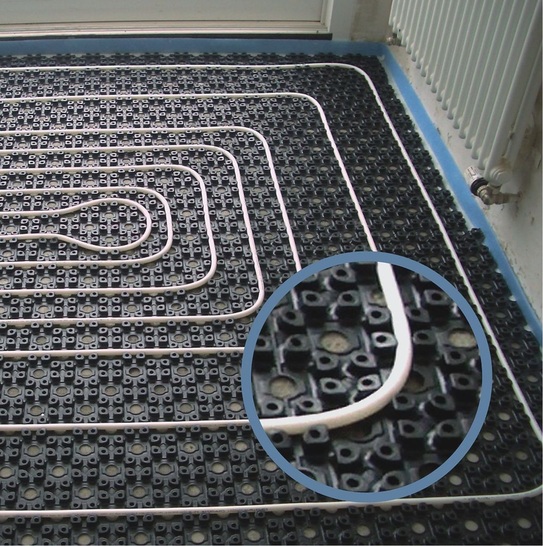 eht Siegmund: Fußbodenheizungssystem mininopp. - © eht Siegmund
