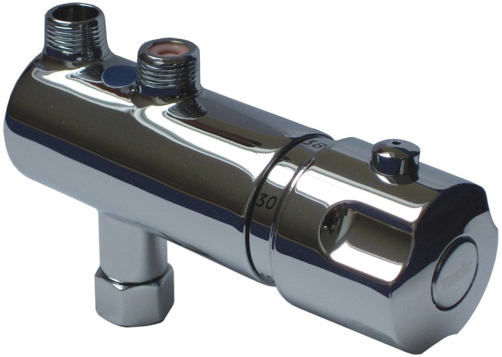 Rada: Mini Untertisch-Thermostat. - © Rada
 Rada: Mini Untertisch-Thermostat.