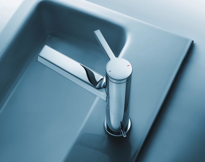 KWC AVA mit Coolfix-Funktion zum Energiesparen. - © KWC
 KWC AVA mit Coolfix-Funktion zum Energiesparen.