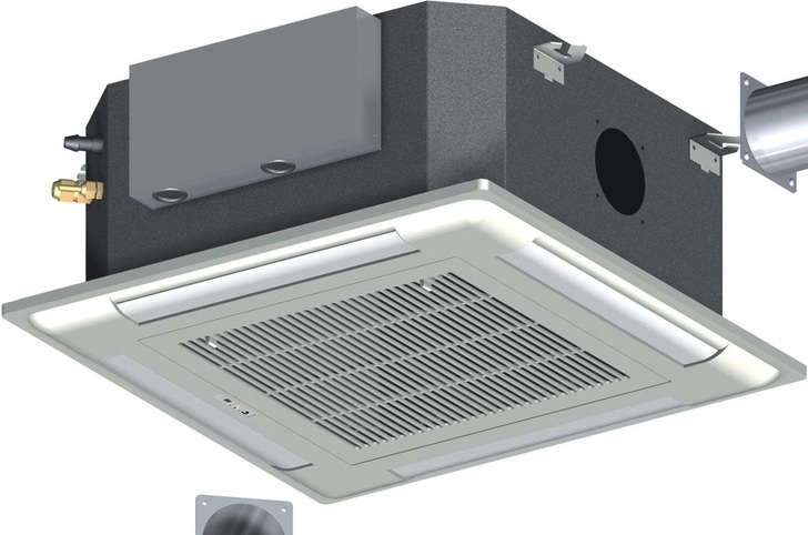 Emco Klima: Deckenkühlkassette emcotherm Typ DKK.