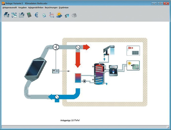 Valentin: Planung und Simulation von Luftkollektorsystemen mit T*SOL Pro 5.0. - © Valentin
