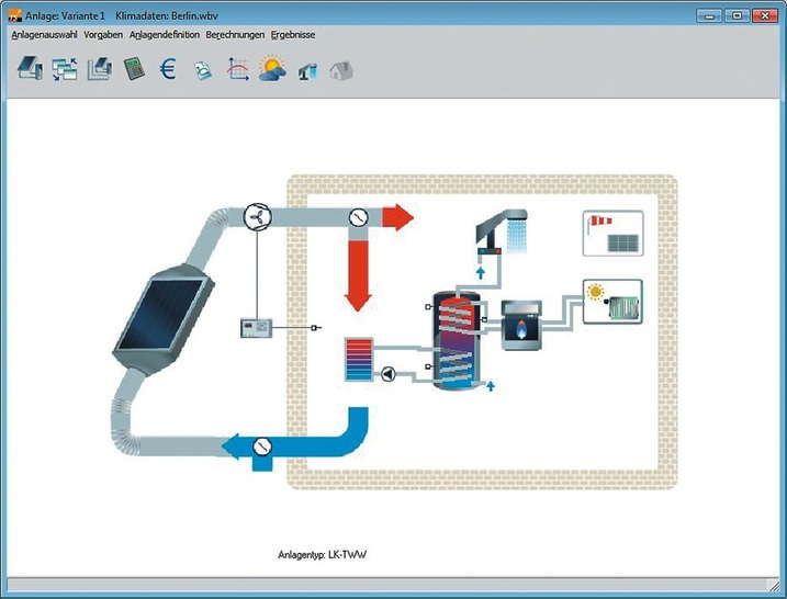 Valentin: Planung und Simulation von Luftkollektorsystemen mit T*SOL Pro 5.0.