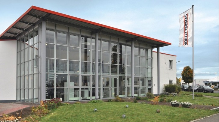 Das neue Stiebel-Eltron-Vertriebszentrum Ost.