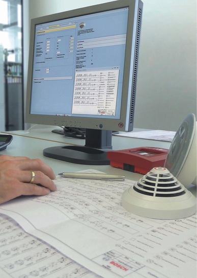 Bosch Sicherheitssysteme: Planungssoftware für Brandmeldeanlagen.