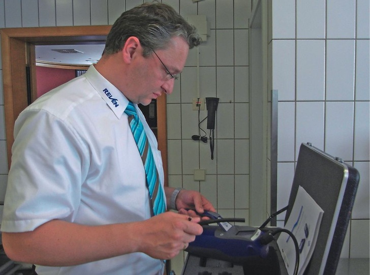 Reven: Partikelmessung.