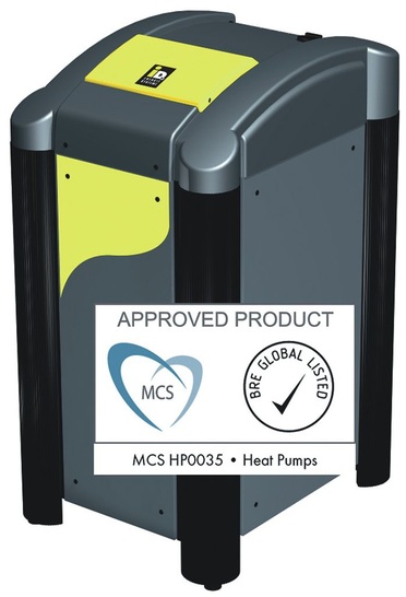 IDM-Wärmepumpe mit MCS-BRE Zertifikat. - © IDM
