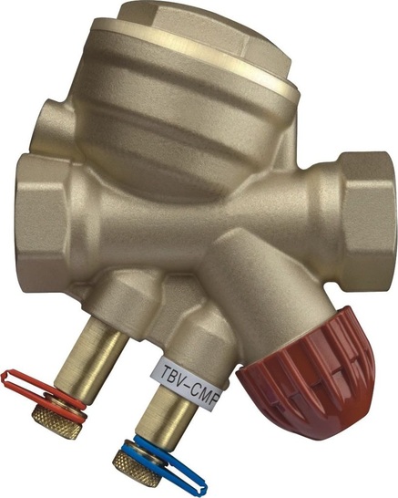 Pneumatex: Druckunabhängiges Einregulier- und Regelventil TBV-CMP von TA.