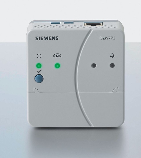 Siemens: Webserver für das Gebäude­automationssystem Synco.