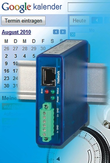 W&T: Die Schaltzeiten der Web-IO-Zeitschaltuhr können im Lieblings­kalender geplant werden.