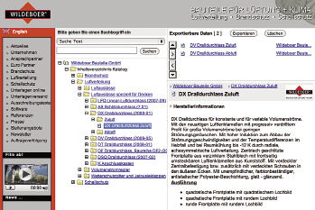 Wildeboer: Onlinedatenbank mit Ausschreibungstexten. - © Wildeboer
