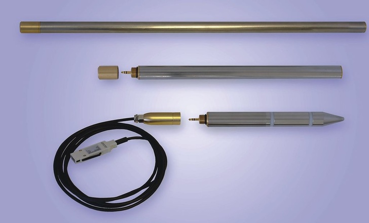 Ahlborn: Elektroden zur sekundenschnellen Bestimmung des Wassergehaltes in Holzpellets und Hackschnitzeln. - © Ahlborn
