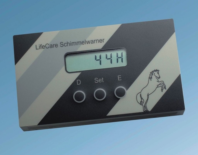 Leopold Siegrist: Der LifeCare Schimmel­warner berücksichtigt auch den Faktor Zeit.