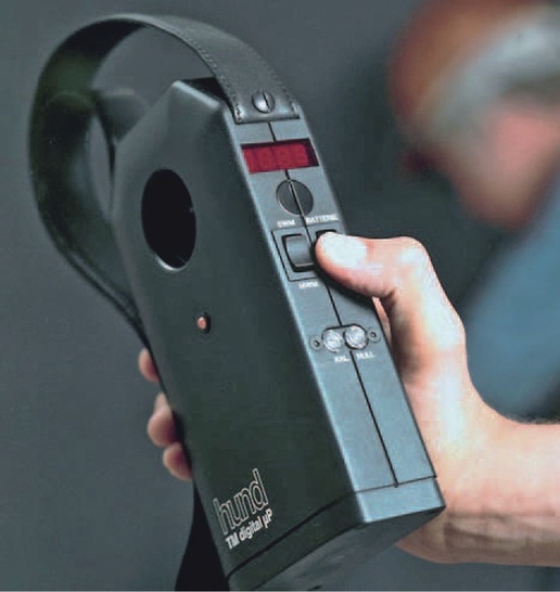 Hund: Feinstaub-Messgerät TM data.