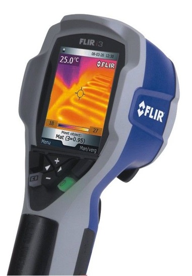Anvisieren, aufzeichnen, auswerten: Die Flir i3 von Flir Systems ist extrem einfach zu bedienen.