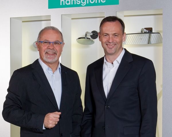 Otto Schinle, Thomas Musial. (Quelle: Hansgrohe) - © Hansgrohe
