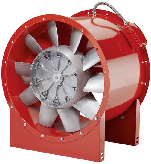 Helios: Axial-Mitteldruckventilatoren bis 200000 m3/h. - © Helios
 Helios: Axial-Mitteldruckventilatoren bis 200000 m3/h.