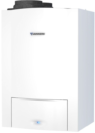 Junkers: Cerapur Aero vereint die Vorteile von Gas-Brennwert- und Wärmepumpen-Technik. - © Junkers
 Junkers: Cerapur Aero vereint die Vorteile von Gas-Brennwert- und Wärmepumpen-Technik.