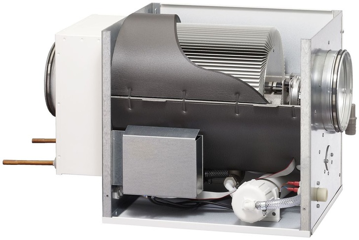 Helios: HygroBox zur Luftbefeuchtung nach dem Verdunstungsprinzip.