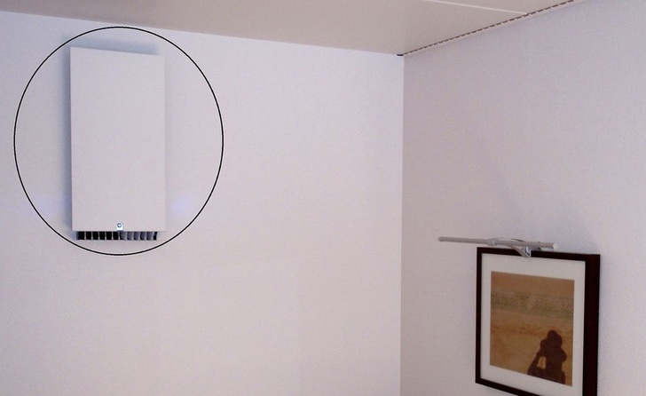 bluMartin: Dezentral ­angeordnetes Frischluftsystem free Air 100e.