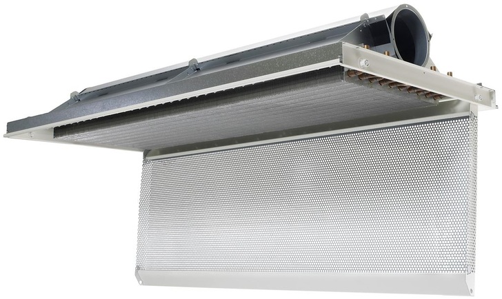 Swegon: ZweifachKlimabalken Pacific. - © Swegon
 Swegon: ZweifachKlimabalken Pacific.