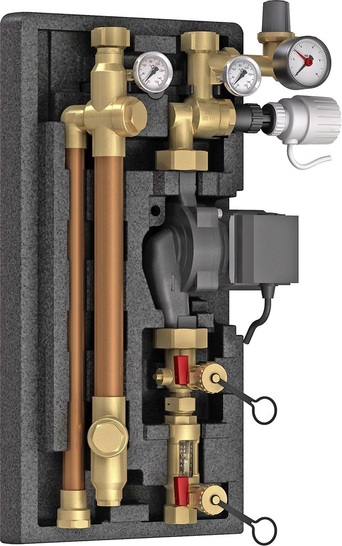Meibes: Solarstation SolaVentec II für Kollektorflächen bis 26 m2.