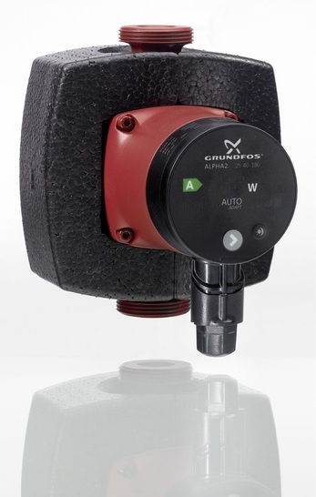 Grundfos: Hocheffizienz-Pumpe Alpha2. - © Grundfos
 Grundfos: Hocheffizienz-Pumpe Alpha2.