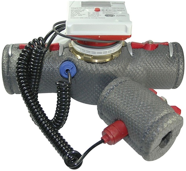 Allmess: Wärmedämmung für den Ultraschall-Wärmezähler UltraMaXX.