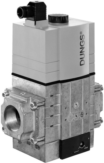 Dungs: Mehrfachstellgerät MBC-70-N als Nulldruckausführung für den Einsatz mit WhirlWind-Systemen bis 1000 kW. - © Dungs

