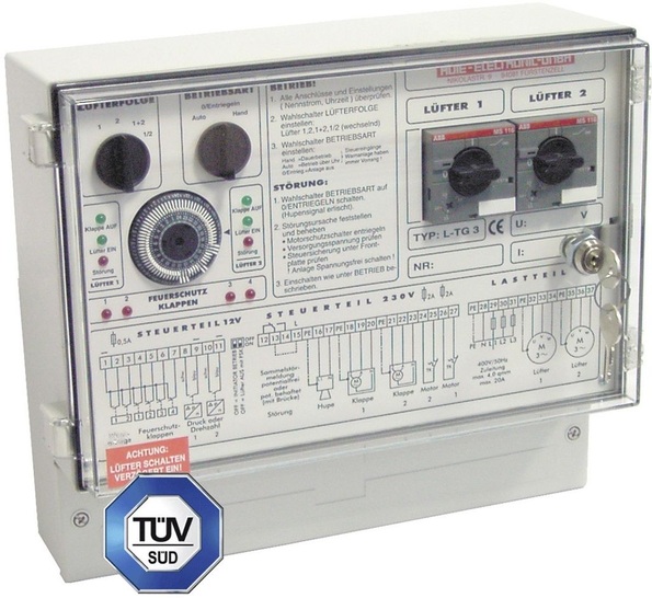 Höte: Standardisierte Steuerung für den ­Betrieb von mechanischen Abluftanlagen in Tiefgaragen.