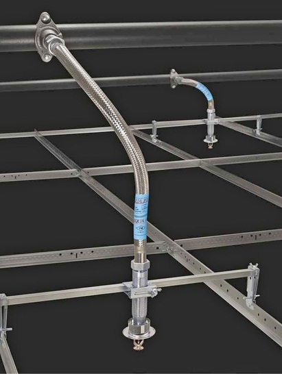 Victaulic: Sprinkler-Schläuche AquaFlex.