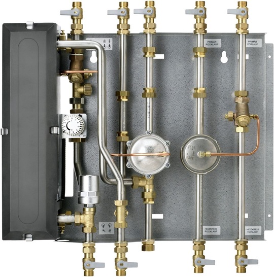 Stiebel Eltron: Übergabestation zur Wohnungs­weisen Wärmeversorgung.