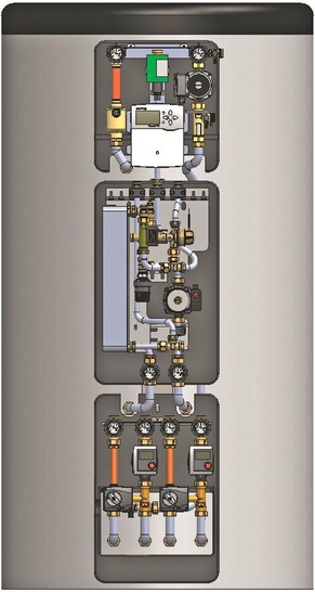 Oventrop: Pufferspeicher-Zentrale Regucor WHS.