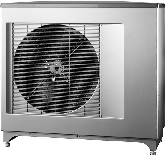 Nibe: Luft/Wasser-Wärmepumpe F2300 in Monoblocktechnik.