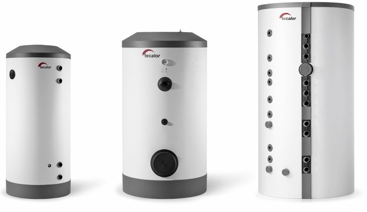 Tecalor: Breites Angebot an Systemspeichern.