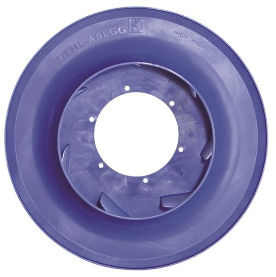 Radialventilator Cpro aus dem Hochleistungs-Verbundwerkstoff ZAmid.